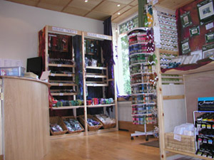 The front corner of the shop as it now looks